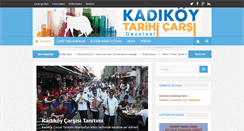 Desktop Screenshot of kadikoytarihicarsi.com