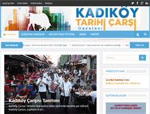 Tablet Screenshot of kadikoytarihicarsi.com